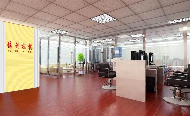 培訓機構形象墻制作圖