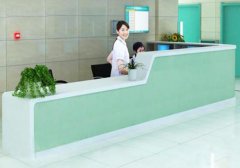 醫(yī)院前臺形象墻制作