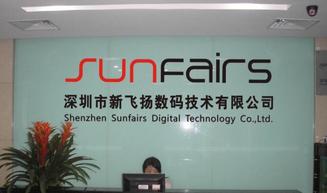 深圳市新飛揚(yáng)數(shù)碼技術(shù)公司創(chuàng)意形象墻制作