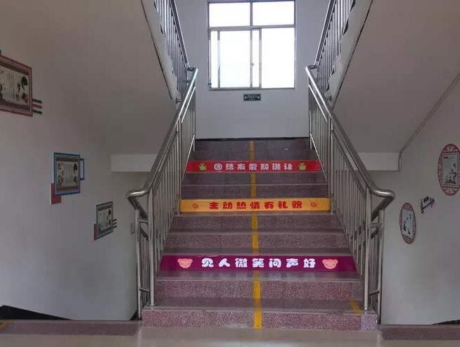 文化學校樓道文化墻制作效果圖