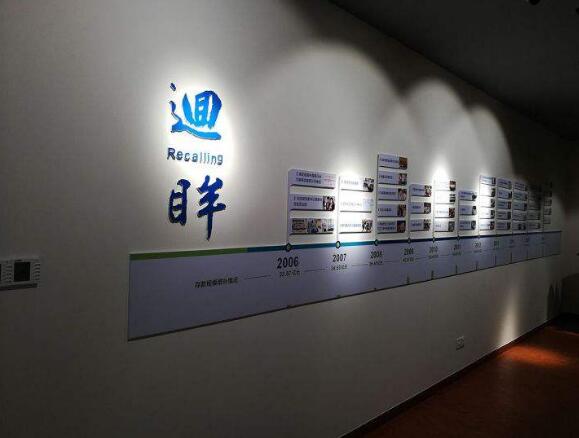 傳媒公司企業(yè)文化墻制作