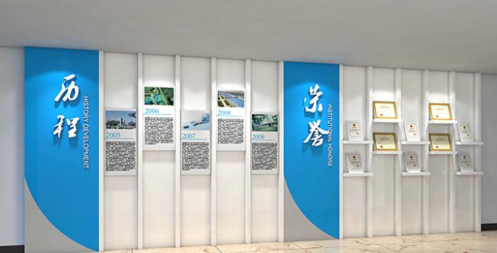 服裝公司企業文化墻制作效果圖